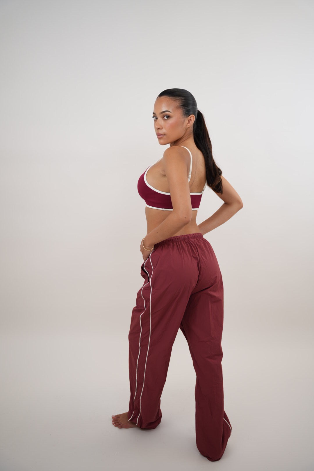 I Accept Change with Grace Red Versatile Relaxed Fit Pant 6