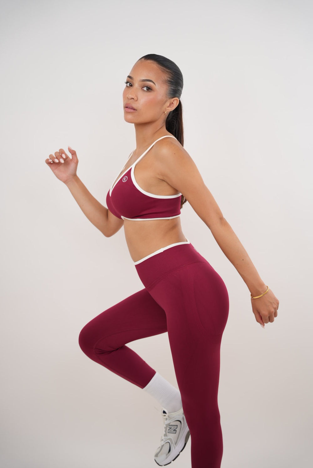 Passion is Power Red Sports Bra 4