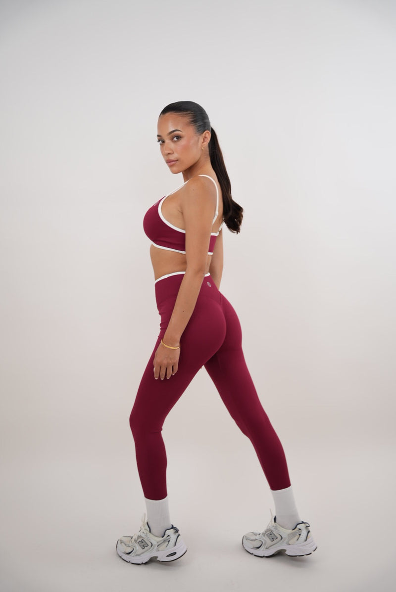 Passion is Power Red Legging alt