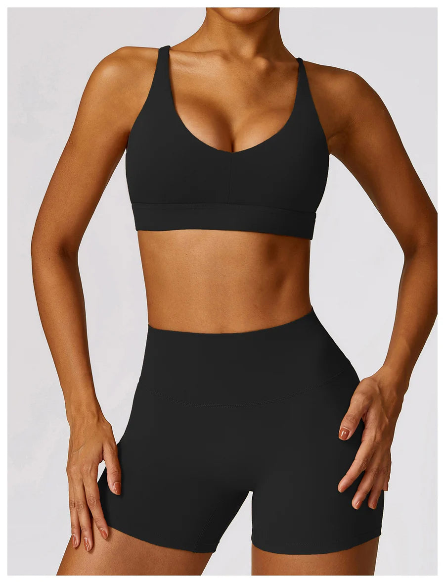 I Am Healthy Quick-Dry Butter Black Bra *Pre Order*