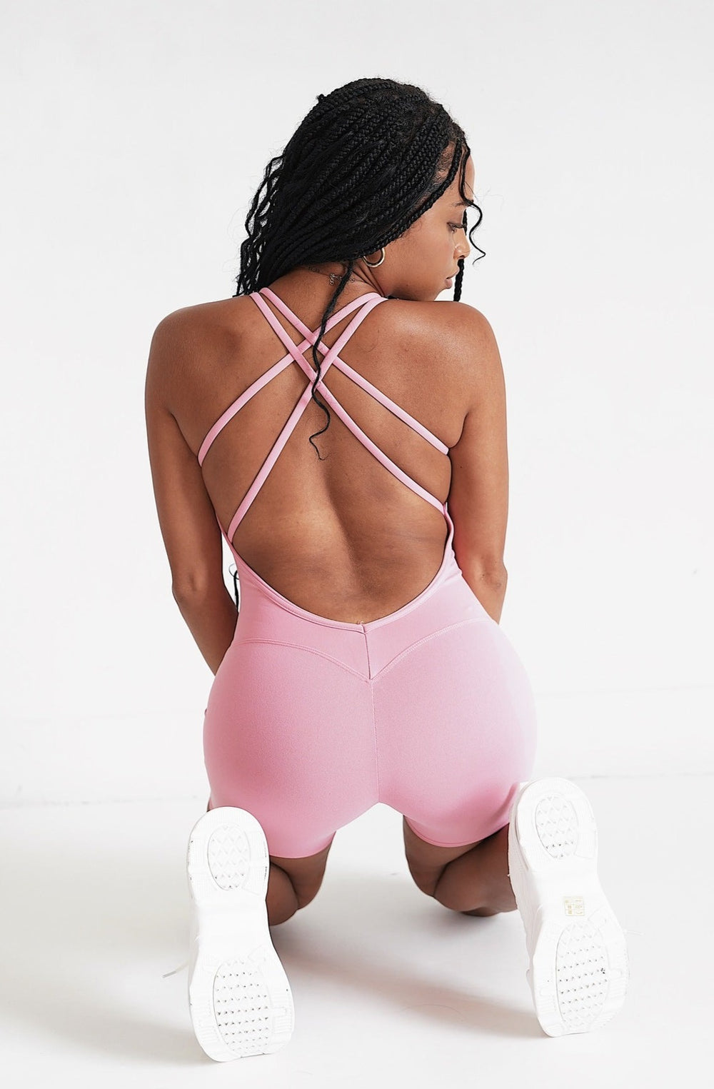 I Am Enough Pink Stretch Bodysuit 7