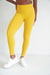 I Am Compassionate Quick-Dry Butter Yellow Legging