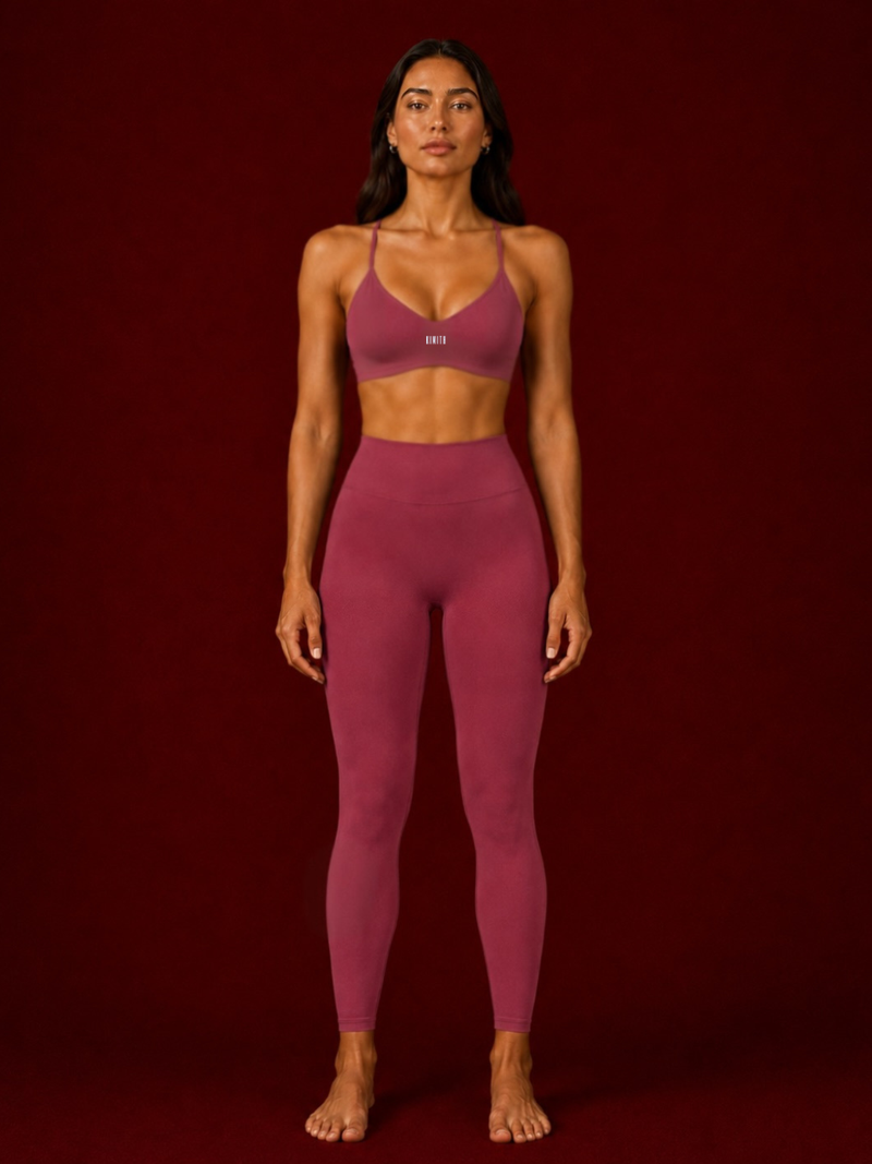 *ADD ON* (CHI OMEGA) I Trust My Heart Rosewood Red Bra