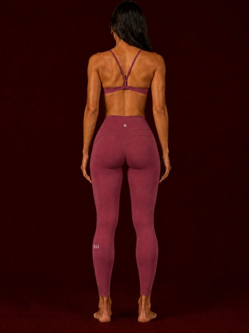 *ADD ON* (CHI OMEGA) I Trust My Heart Rosewood Red Bra alt